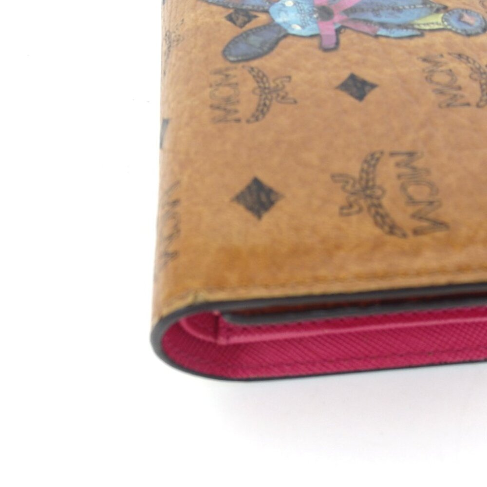 Authentic MCM Rabbit Tri-fold wallet leather [Used] - Picture 6 of 12